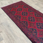 405 x 78 cm | Afghan Khal Muhammadi Runner - Khorasan Rugs