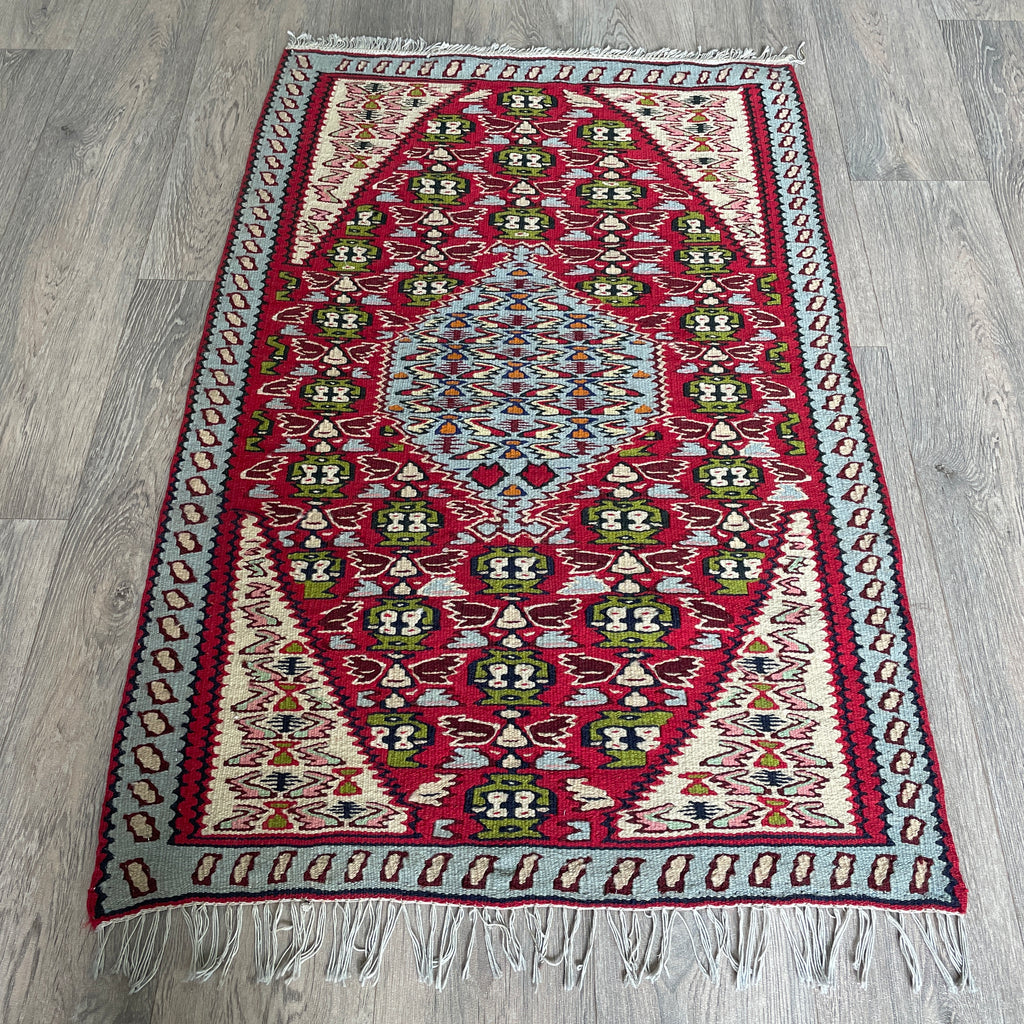 Persian Senneh Kilim Rug