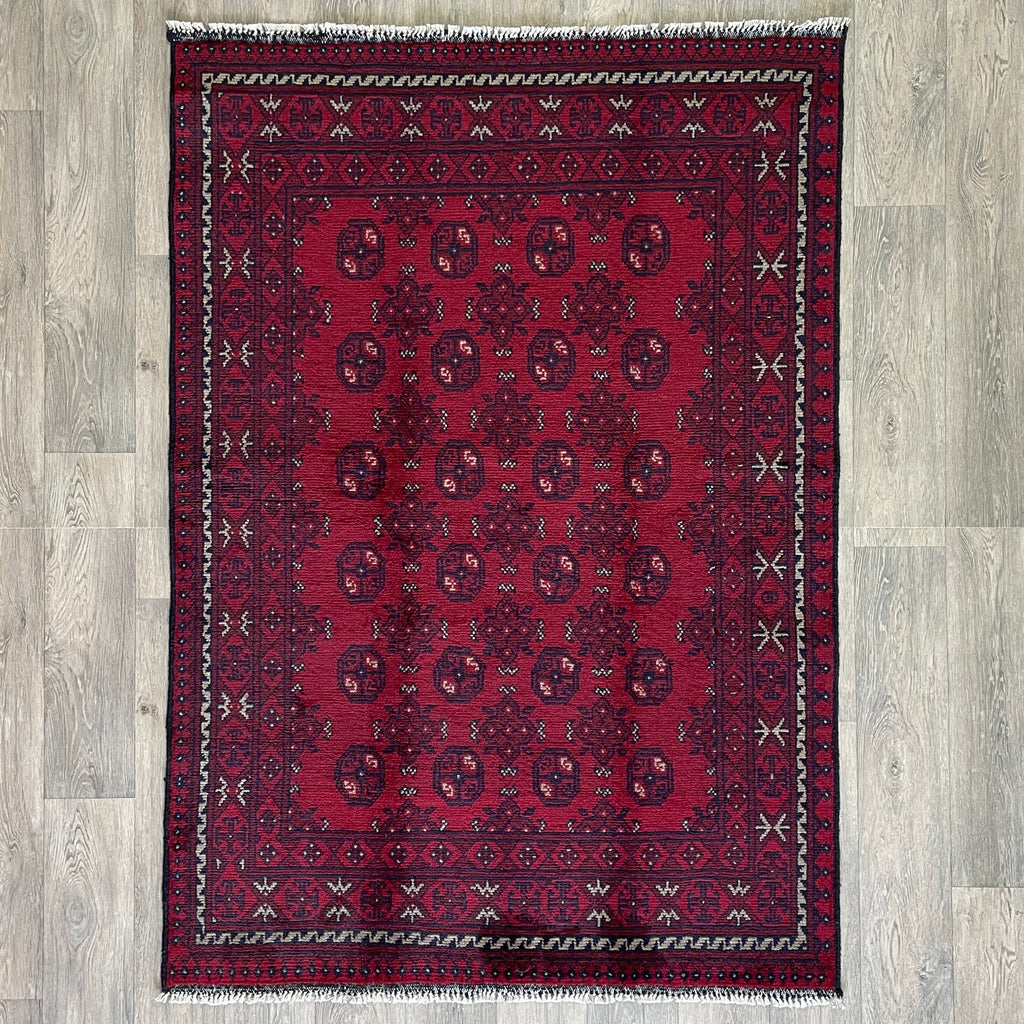 180 x 124 cm | Afghan Aqcha Rug