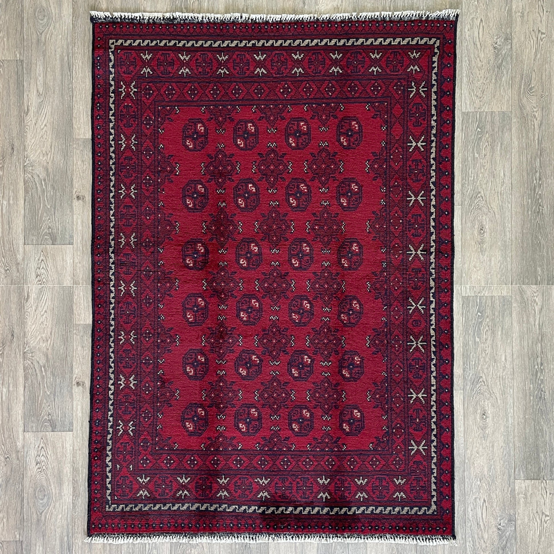 180 x 124 cm | Afghan Aqcha Rug