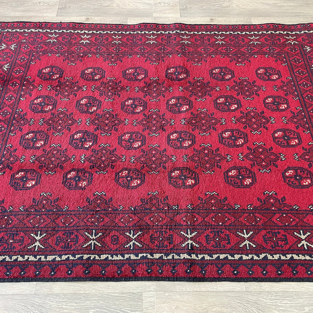 180 x 124 cm | Afghan Aqcha Rug
