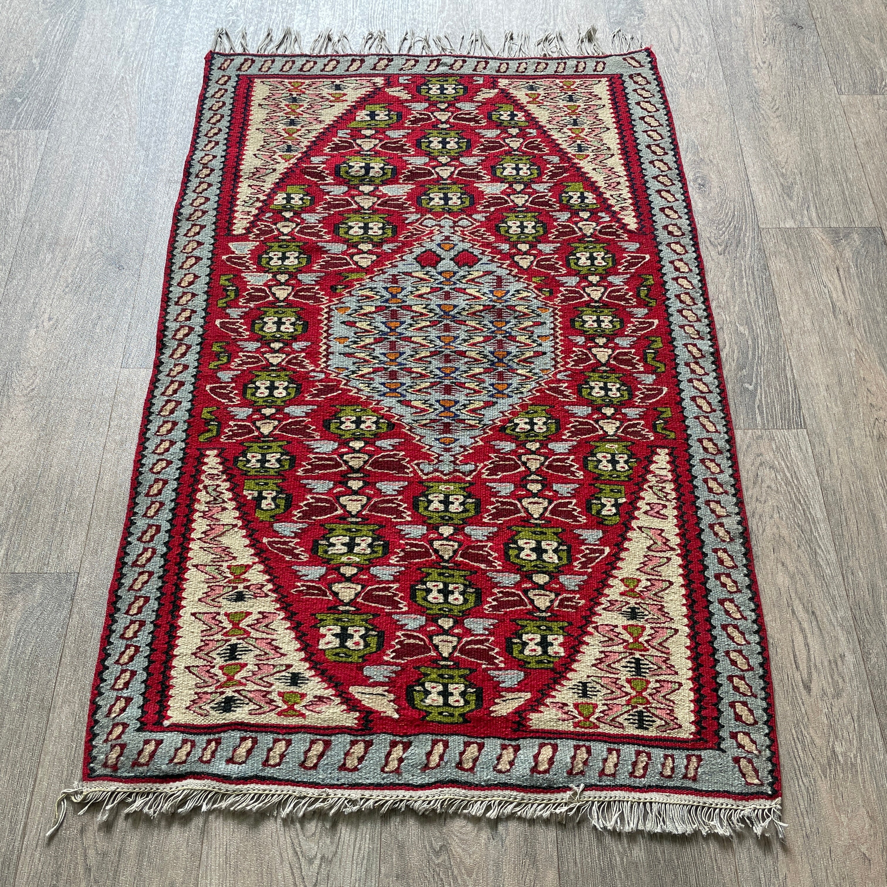 Persian Senneh Kilim Rug