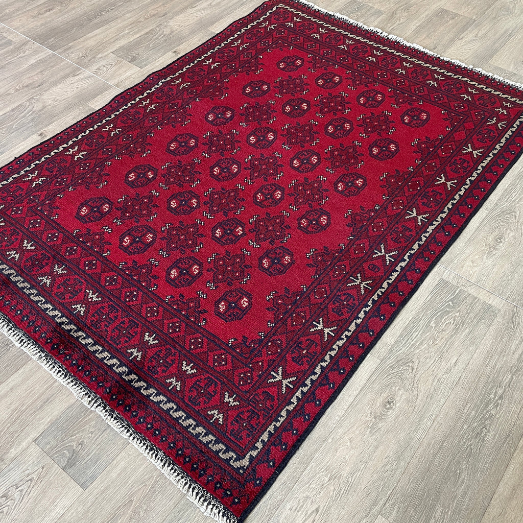 180 x 124 cm | Afghan Aqcha Rug