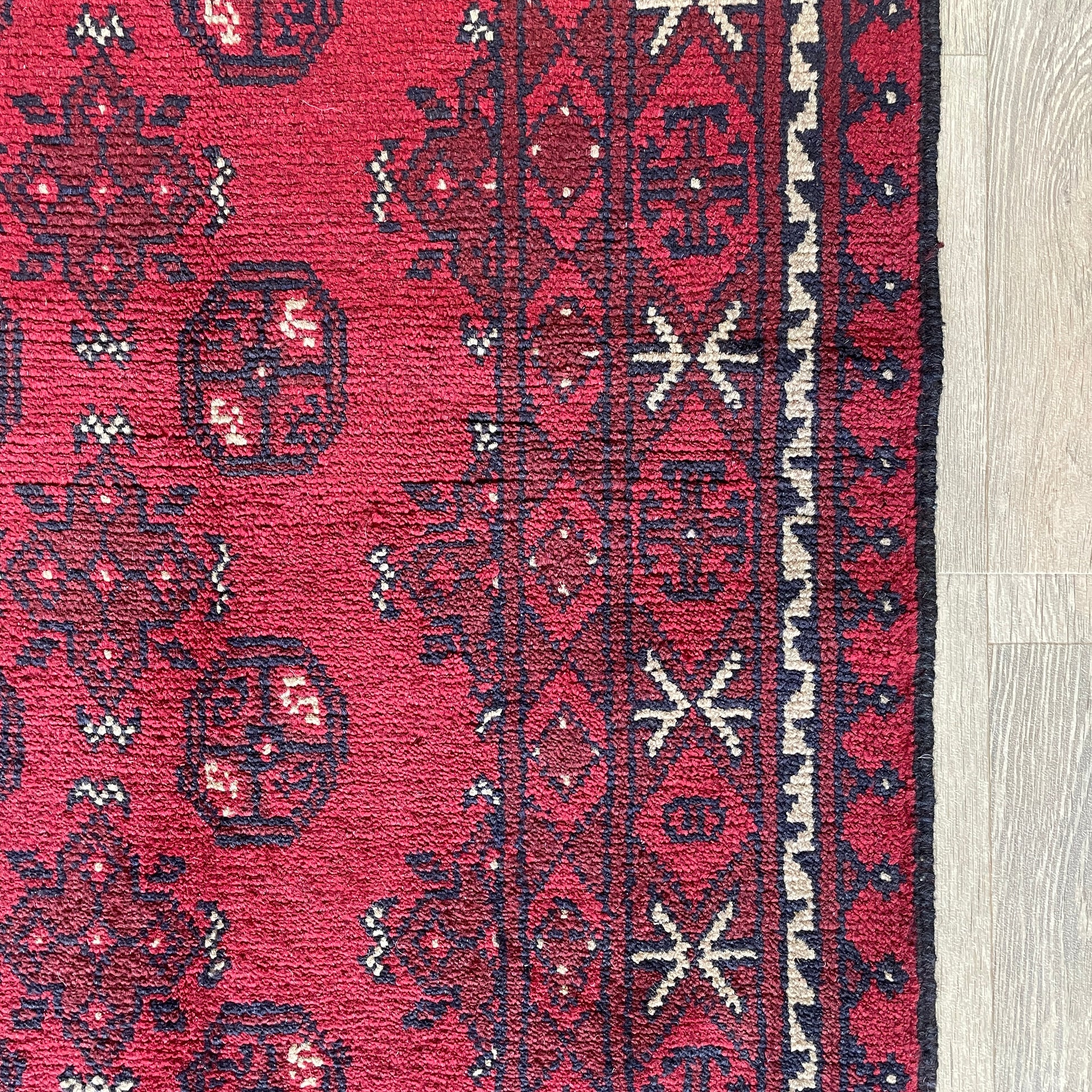 180 x 124 cm | Afghan Aqcha Rug