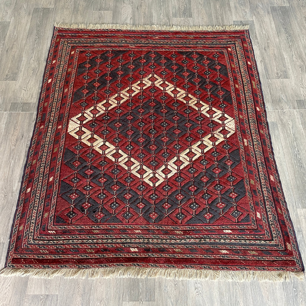 Fine Afghan Mushwani Rug (Belgian Wool)