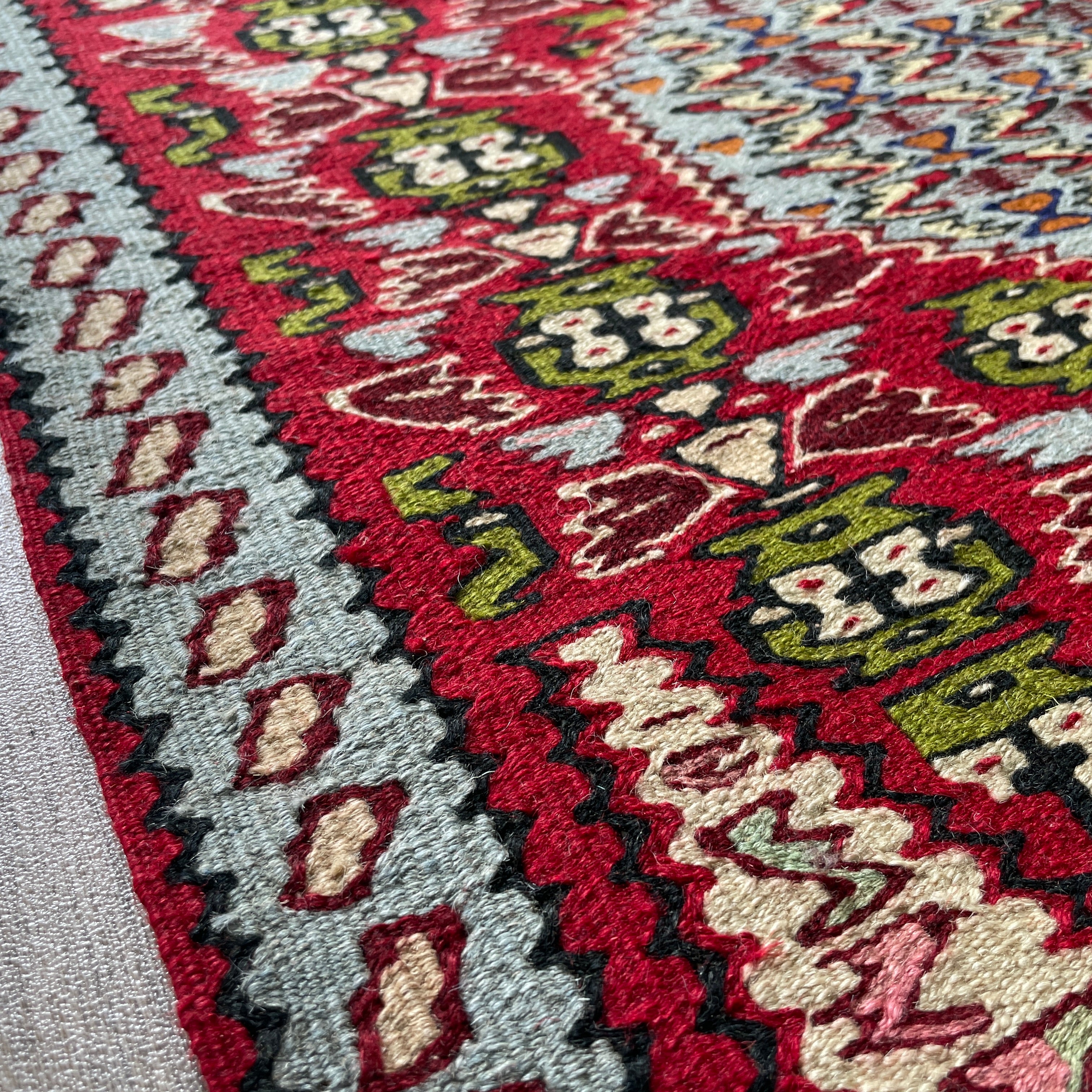 Persian Senneh Kilim Rug