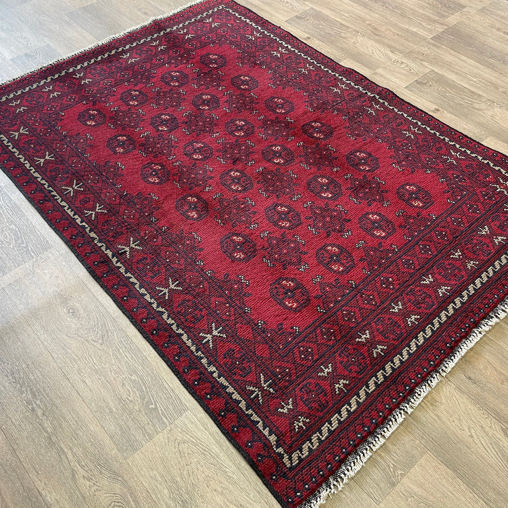 180 x 124 cm | Afghan Aqcha Rug