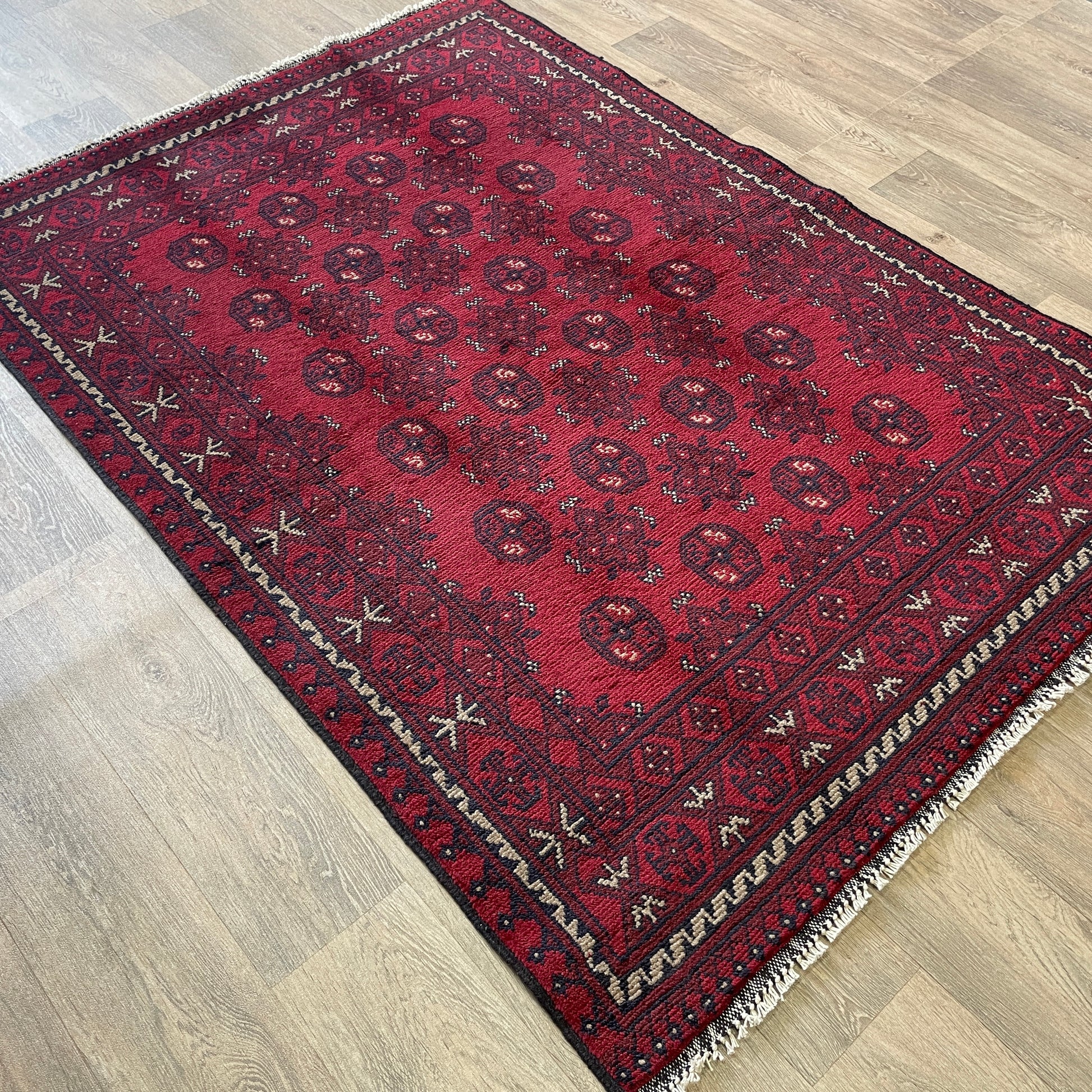 180 x 124 cm | Afghan Aqcha Rug