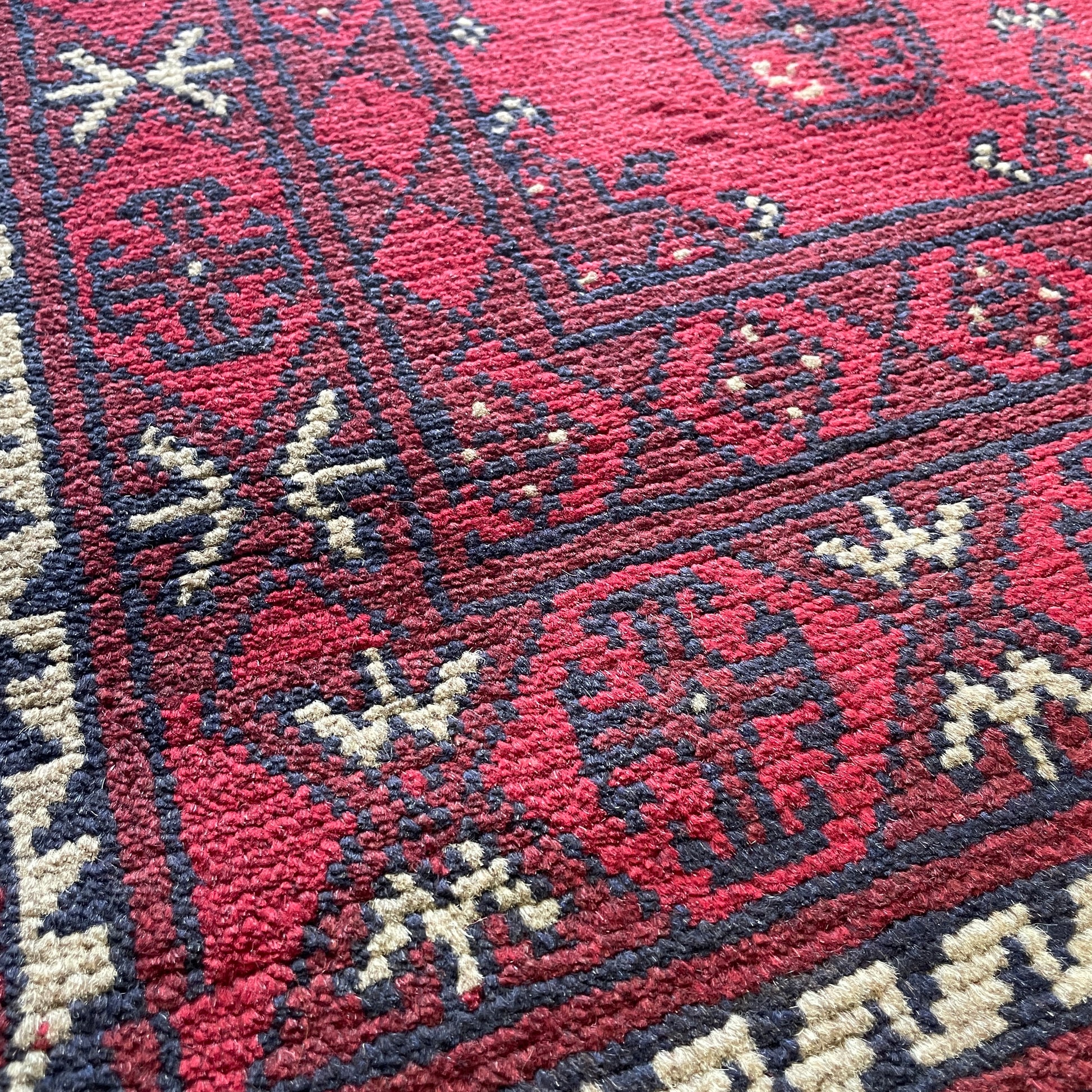 180 x 124 cm | Afghan Aqcha Rug
