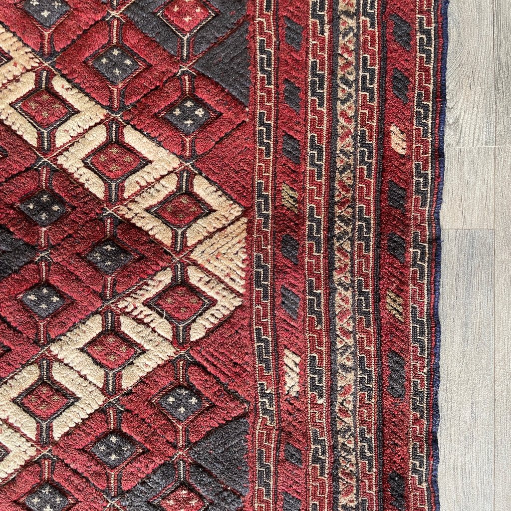 Fine Afghan Mushwani Rug (Belgian Wool)