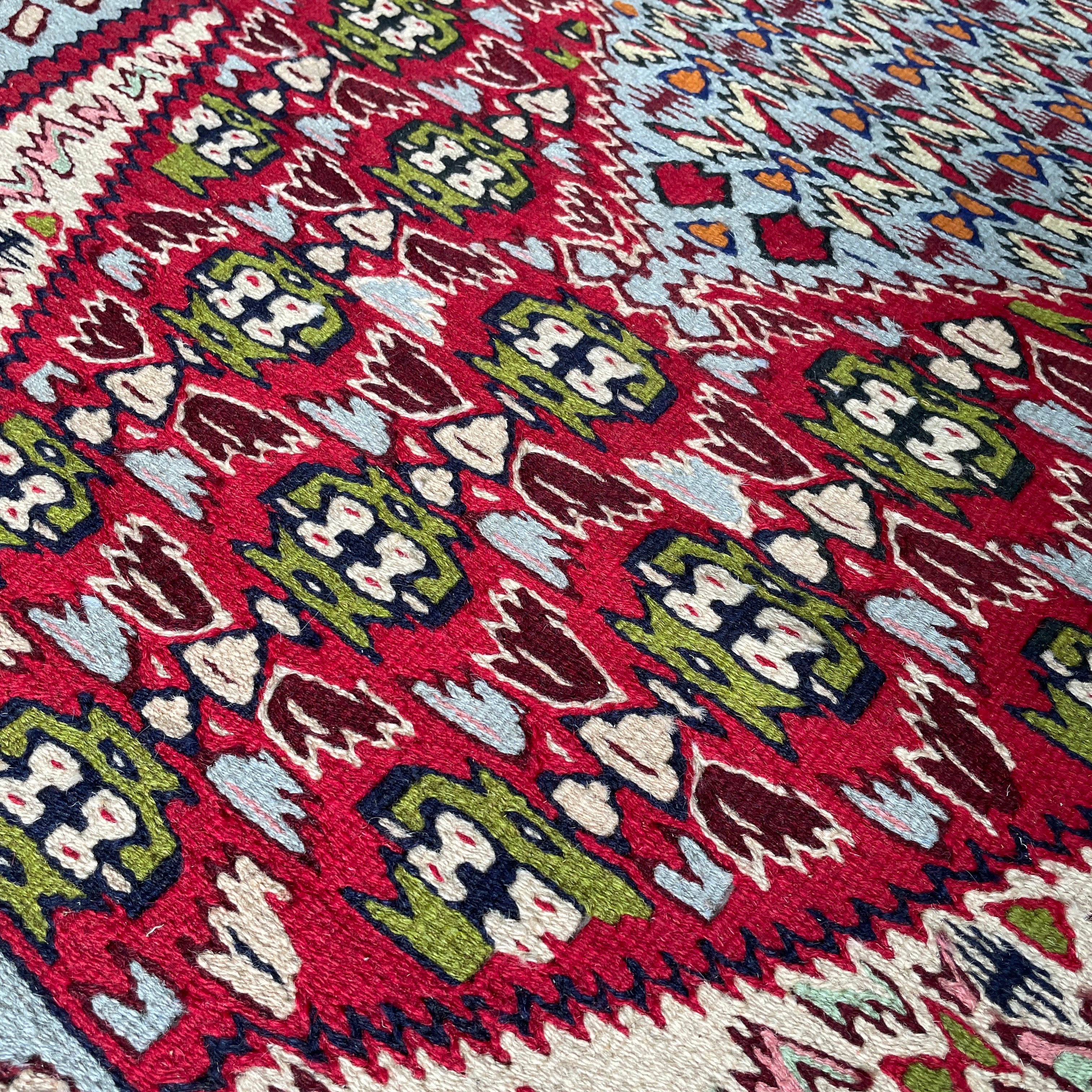 Persian Senneh Kilim Rug