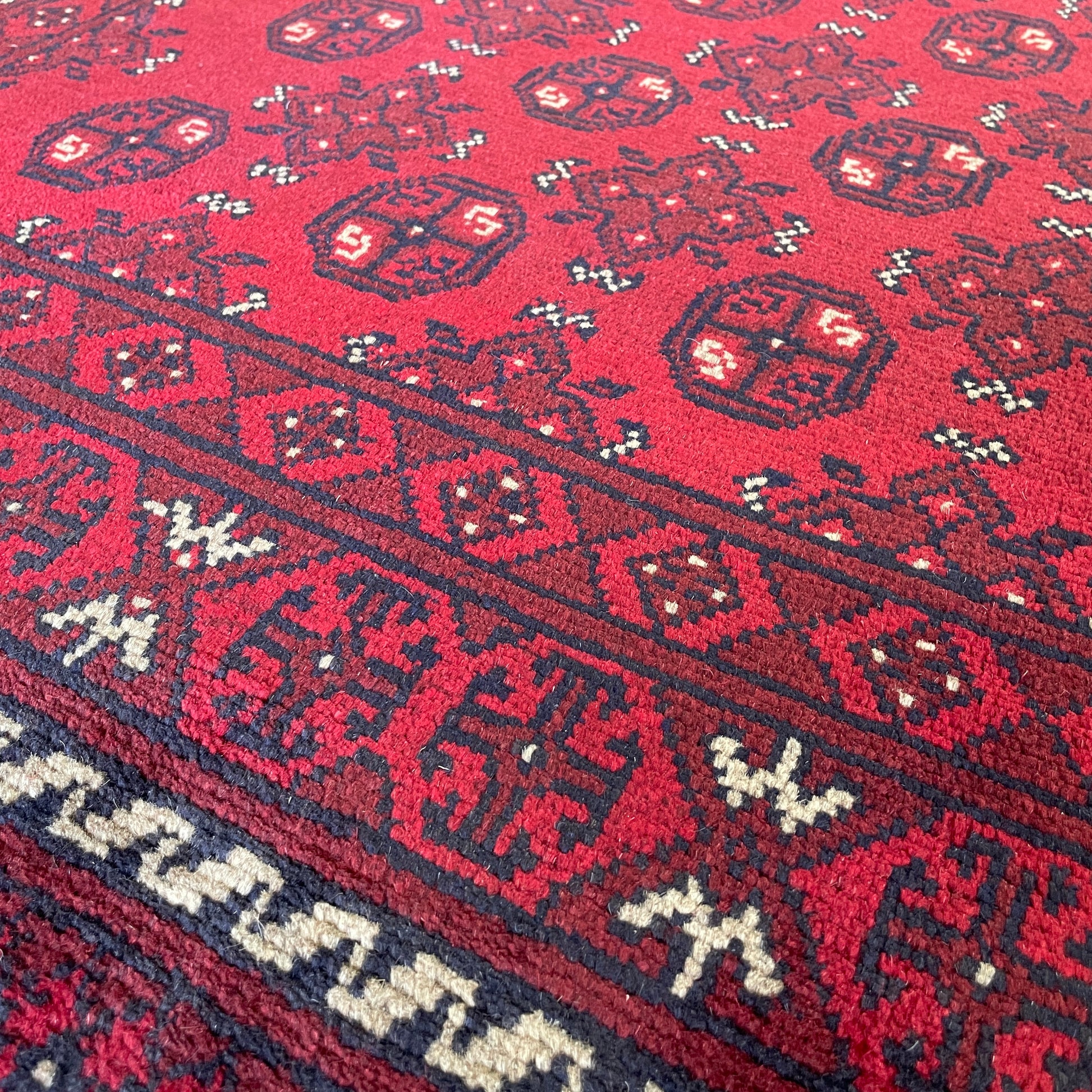 180 x 124 cm | Afghan Aqcha Rug