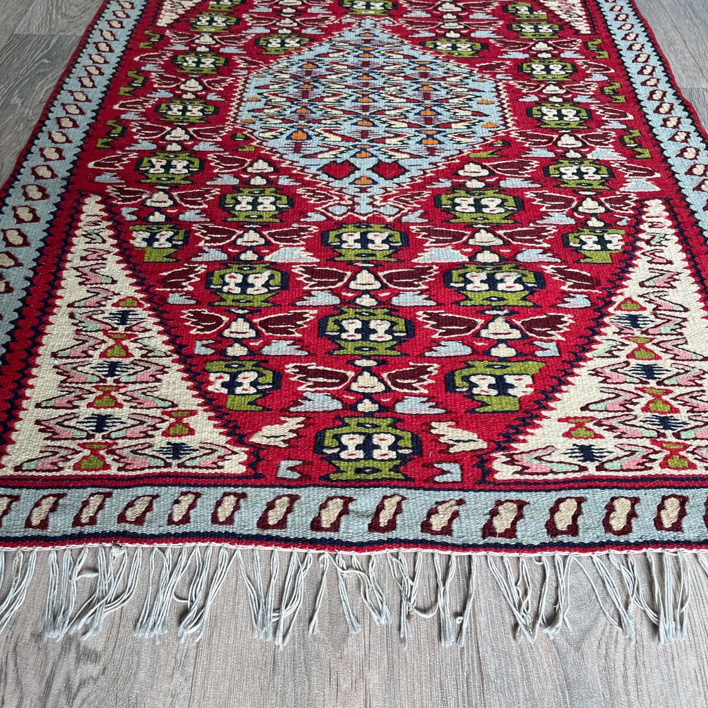 Persian Senneh Kilim Rug
