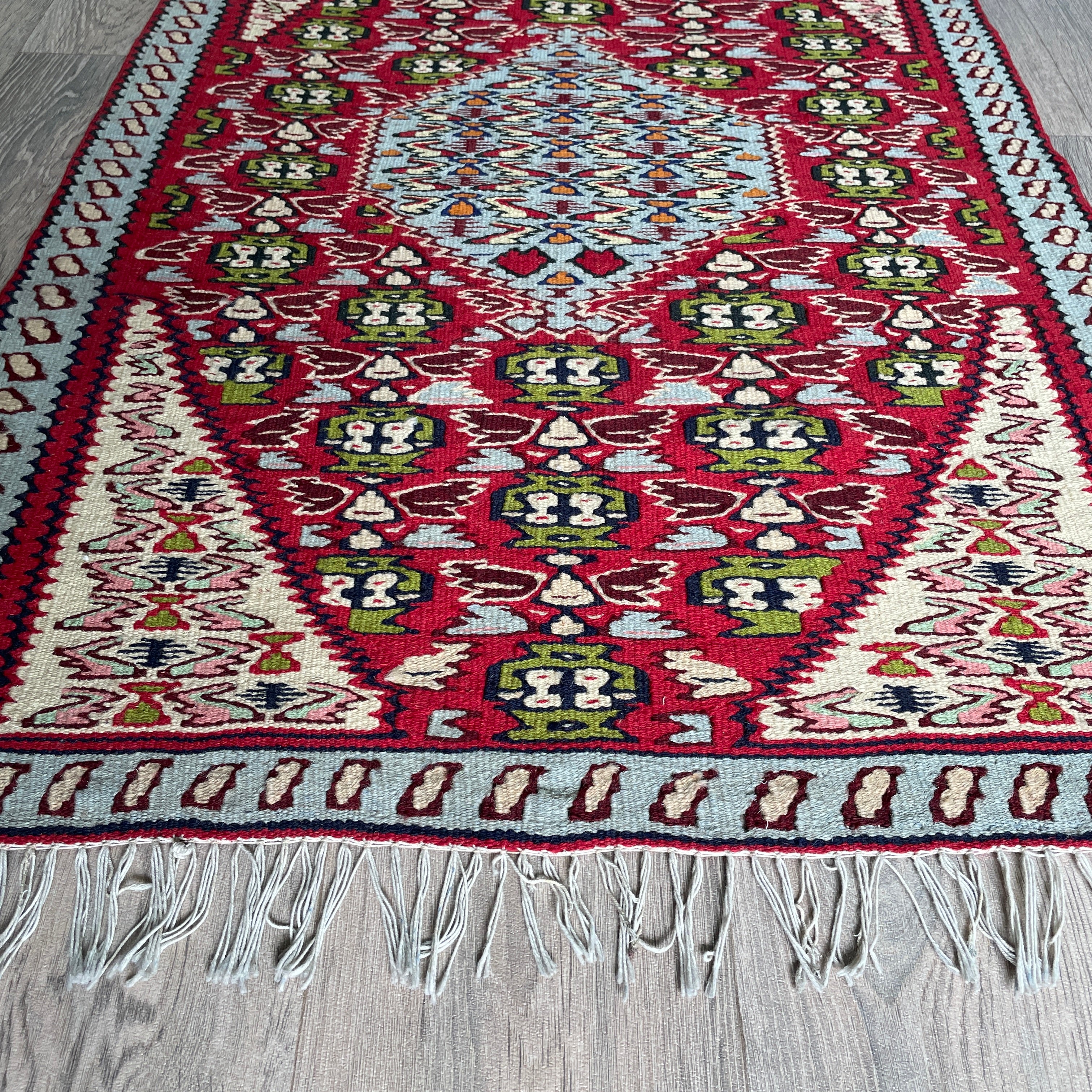 Persian Senneh Kilim Rug