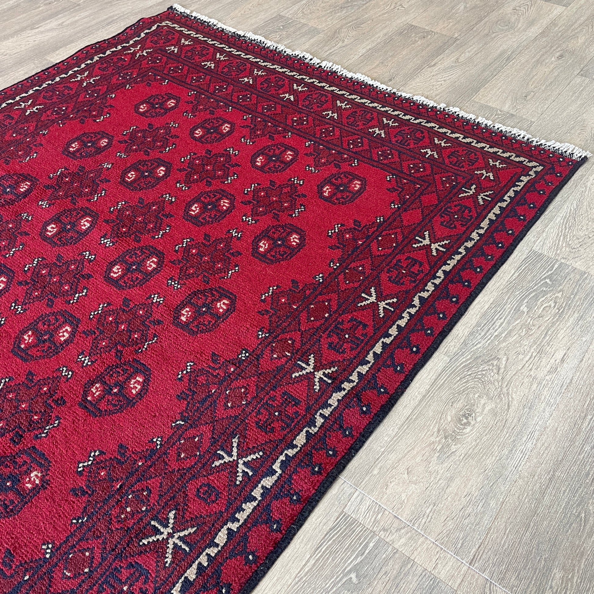 180 x 124 cm | Afghan Aqcha Rug