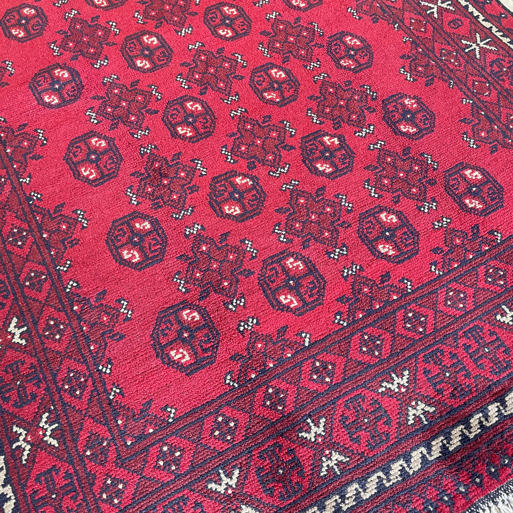 180 x 124 cm | Afghan Aqcha Rug