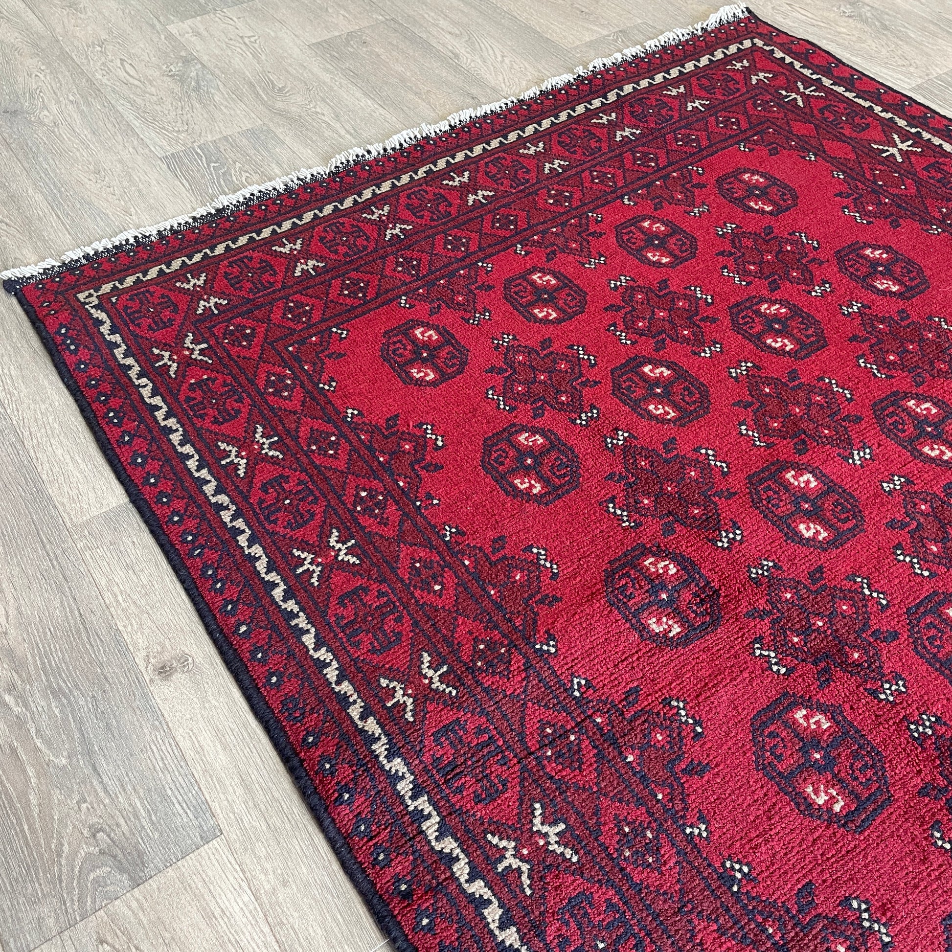 180 x 124 cm | Afghan Aqcha Rug