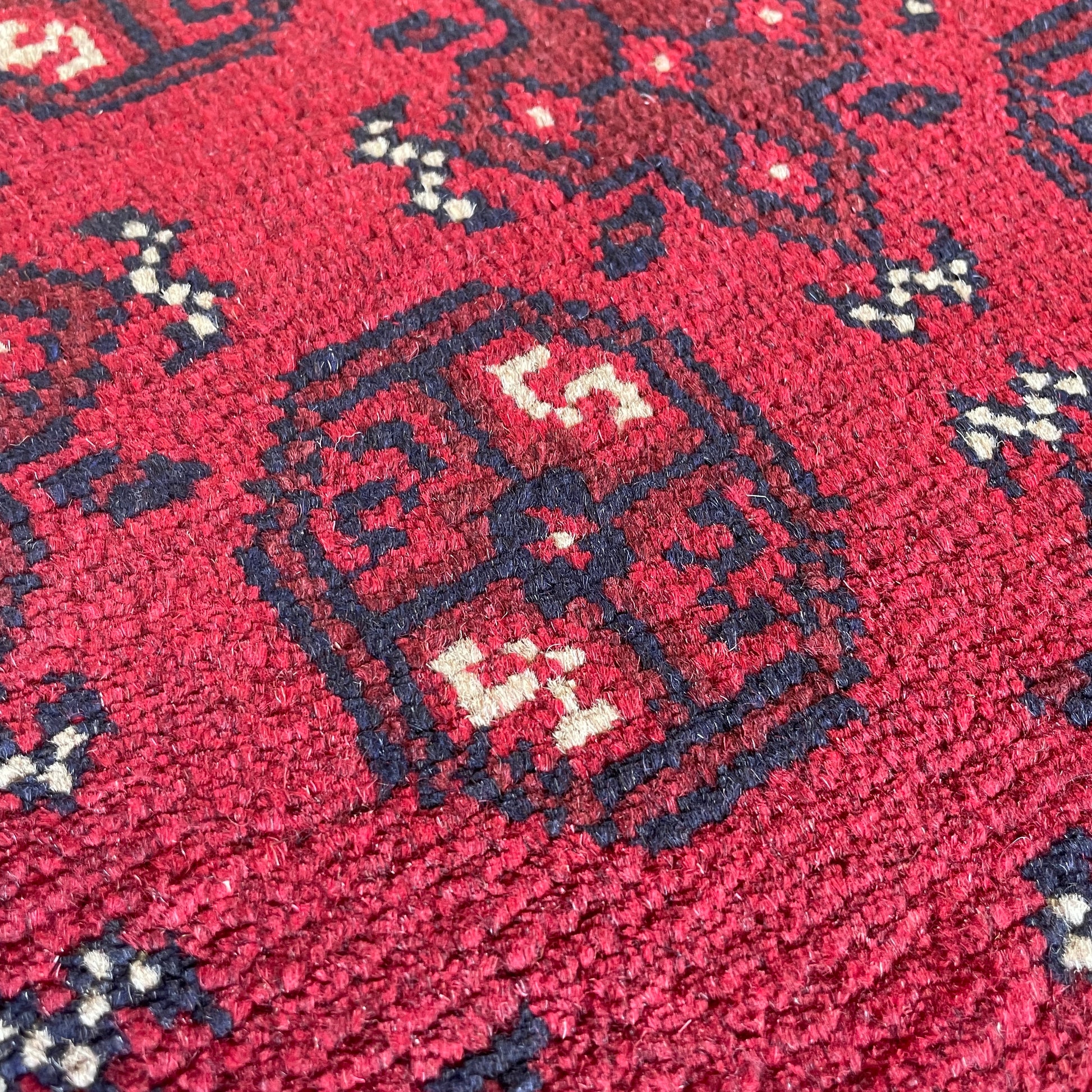 180 x 124 cm | Afghan Aqcha Rug