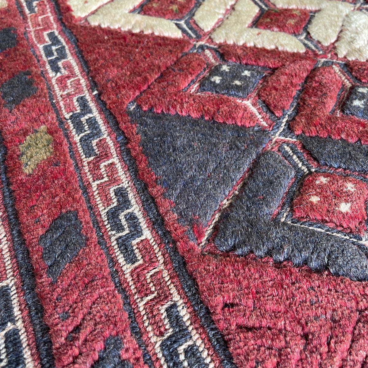 Fine Afghan Mushwani Rug (Belgian Wool)