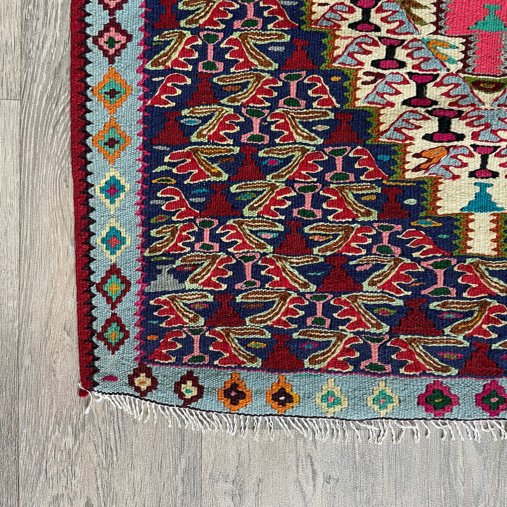 Persian Senneh Kilim Rug