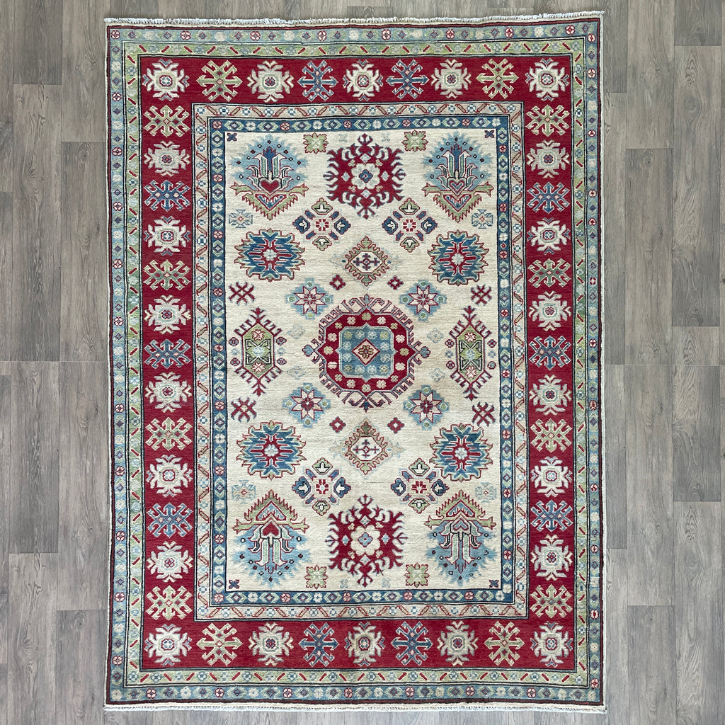 245 x 176 cm | Afghan Kazak Yakash Rug
