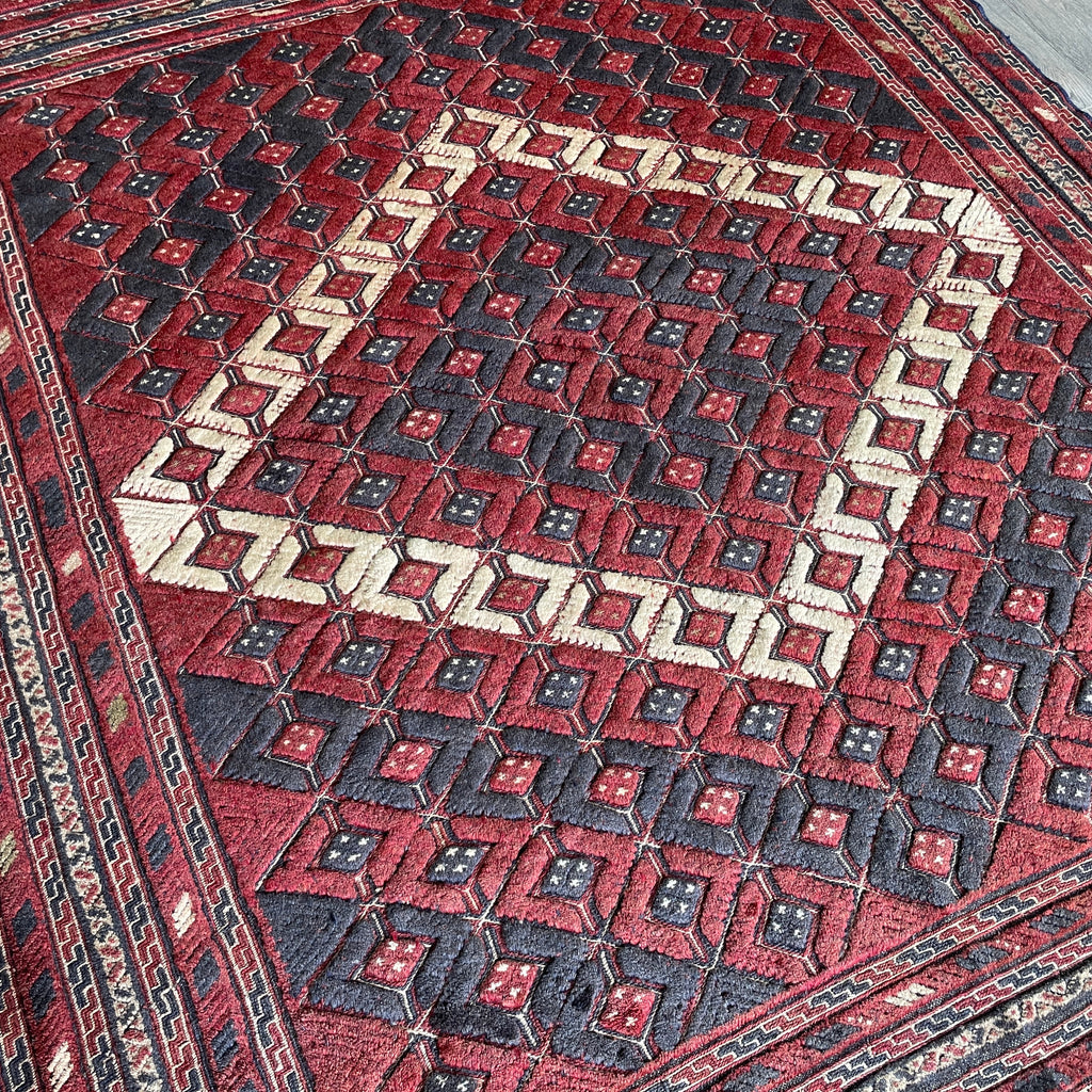 Fine Afghan Mushwani Rug (Belgian Wool)