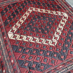 Fine Afghan Mushwani Rug (Belgian Wool)