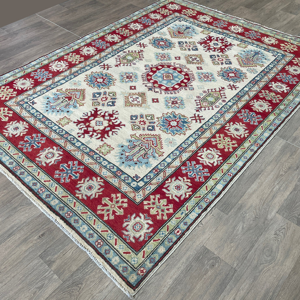 245 x 176 cm | Afghan Kazak Yakash Rug