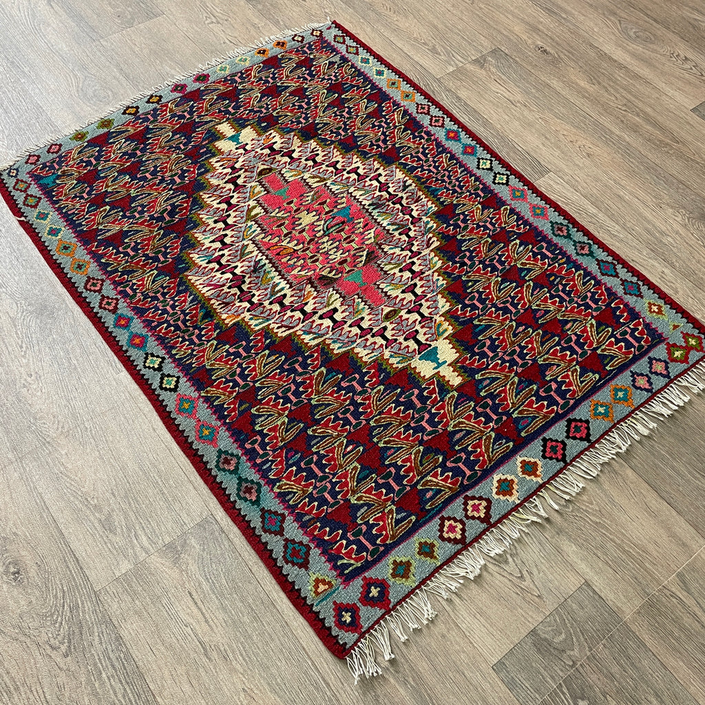 Persian Senneh Kilim Rug