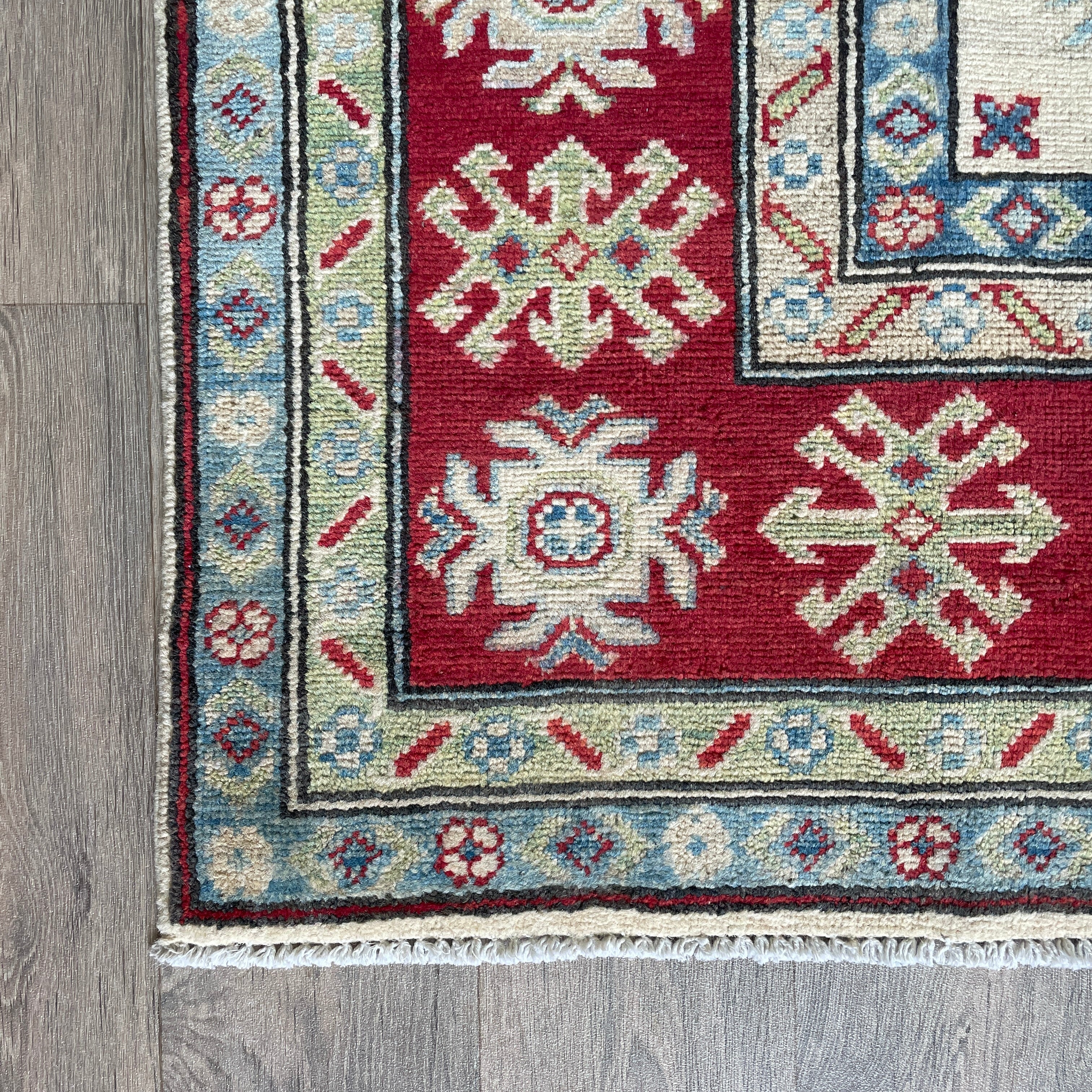 245 x 176 cm | Afghan Kazak Yakash Rug - Khorasan Rugs