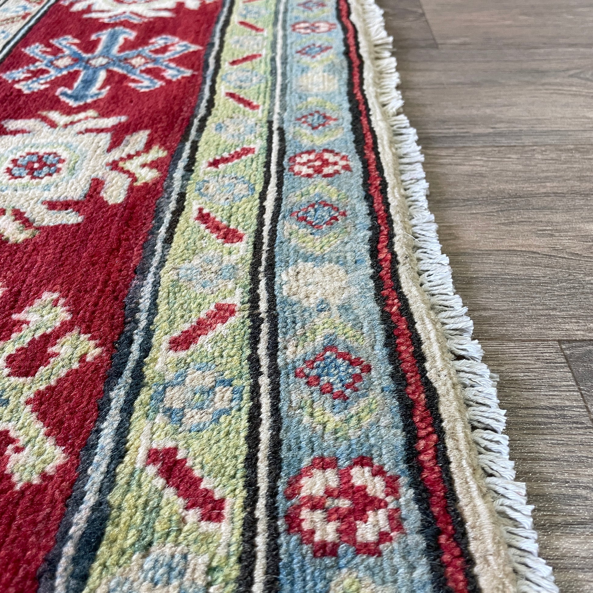 245 x 176 cm | Afghan Kazak Yakash Rug