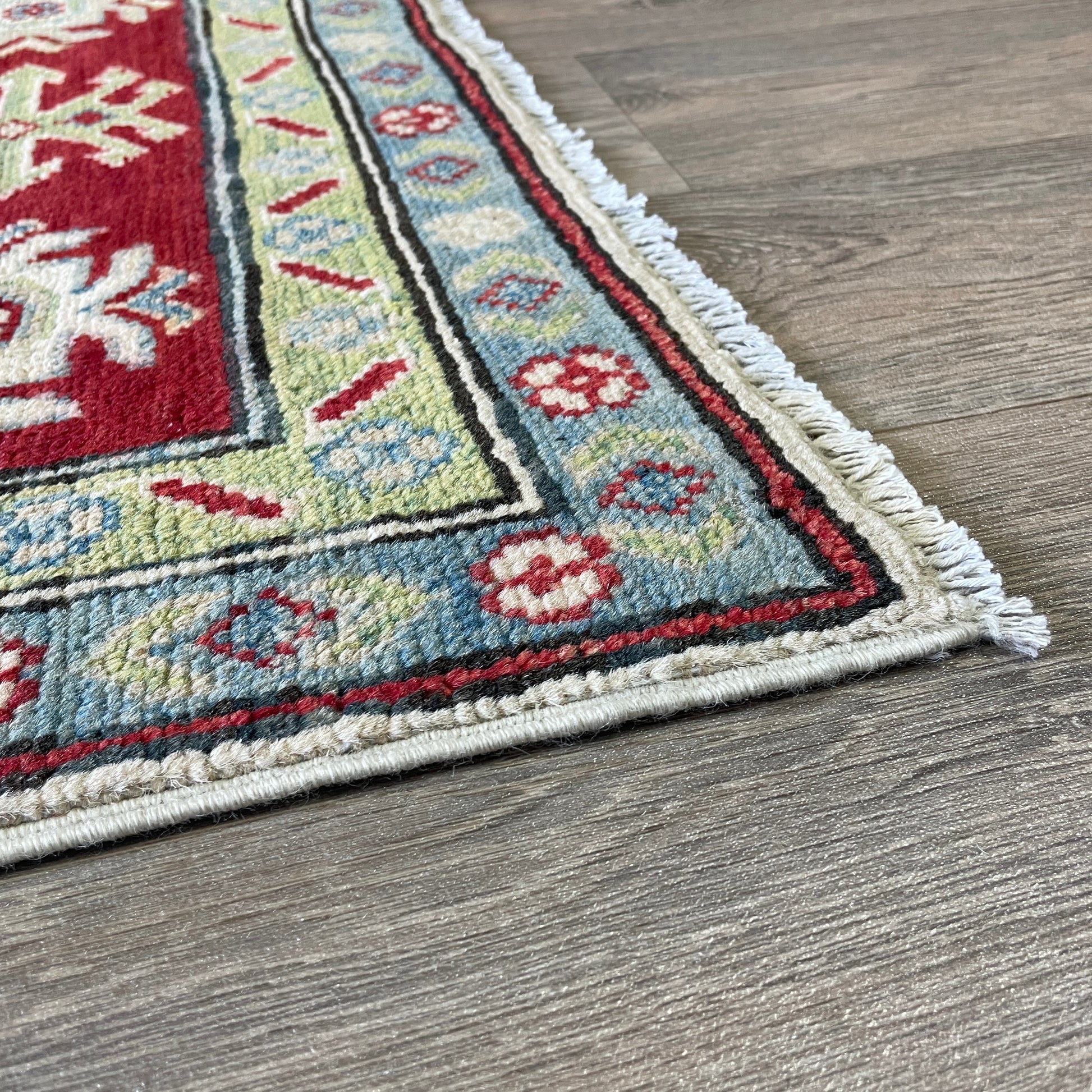 245 x 176 cm | Afghan Kazak Yakash Rug