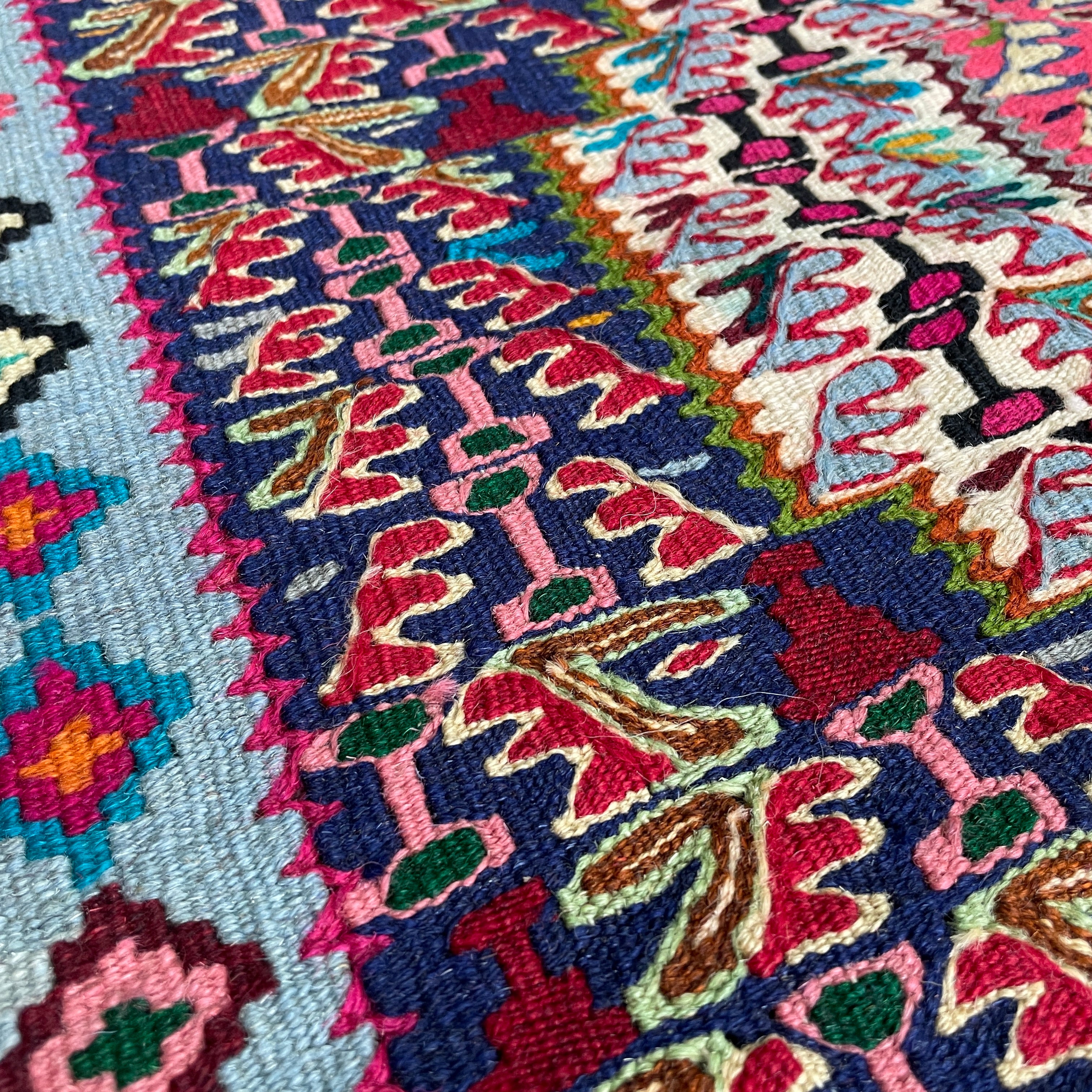 Persian Senneh Kilim Rug