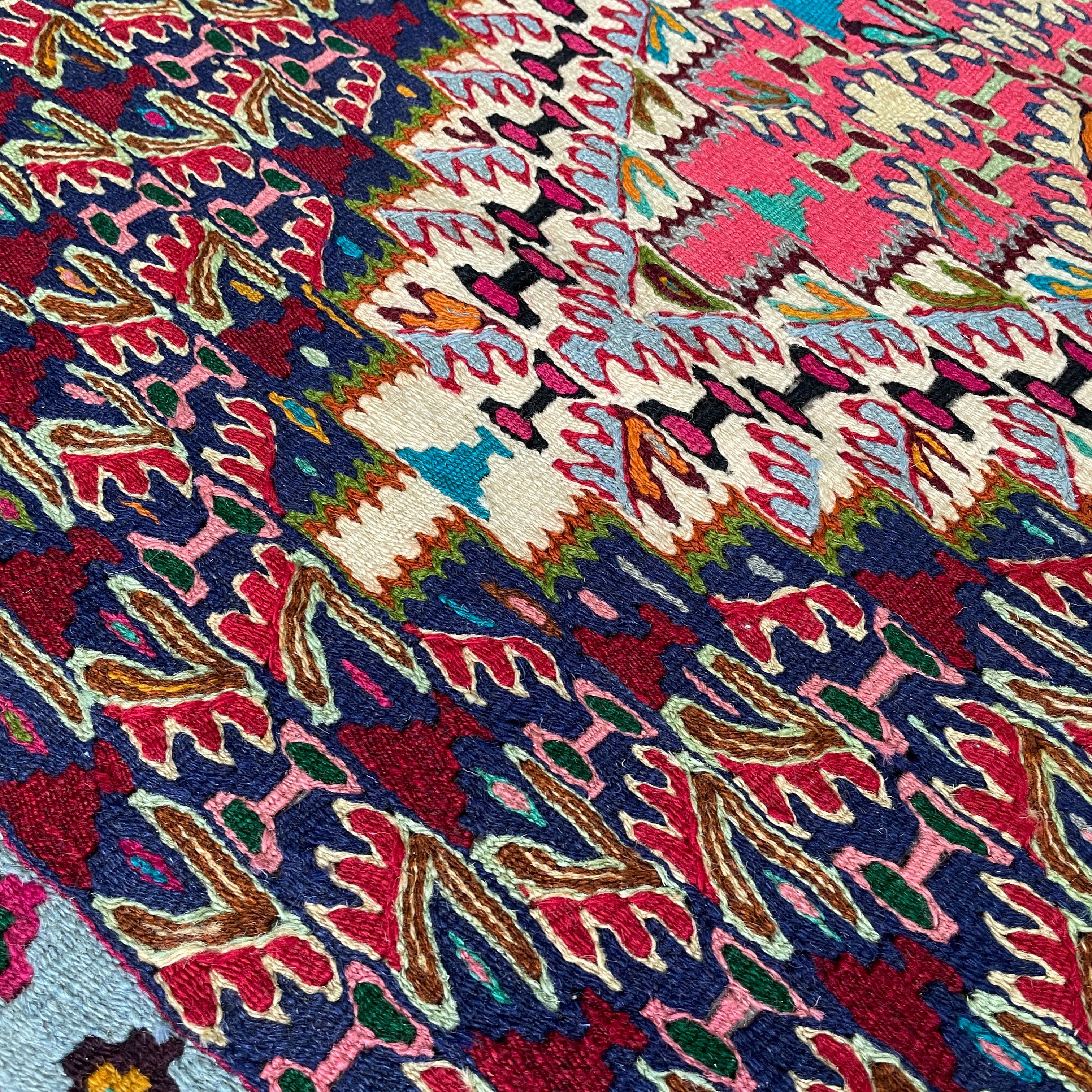 Persian Senneh Kilim Rug