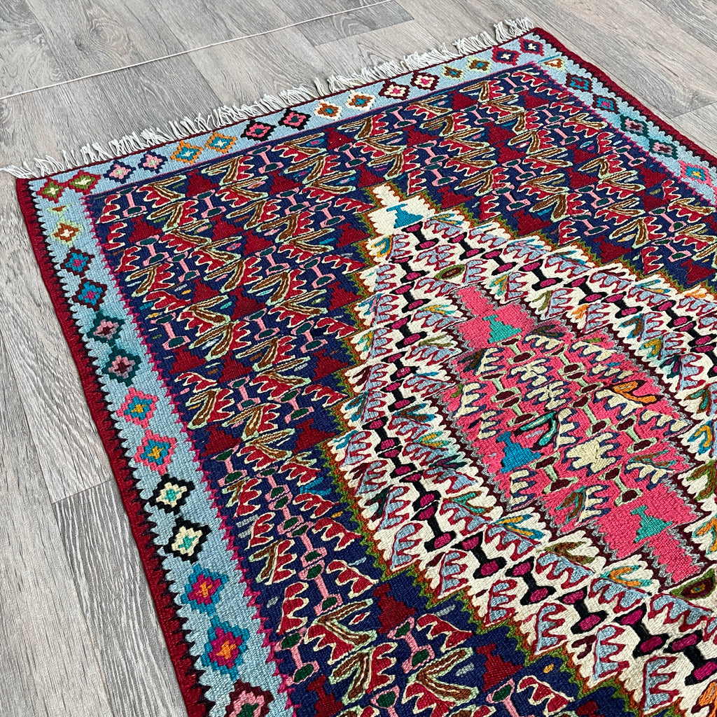 Persian Senneh Kilim Rug