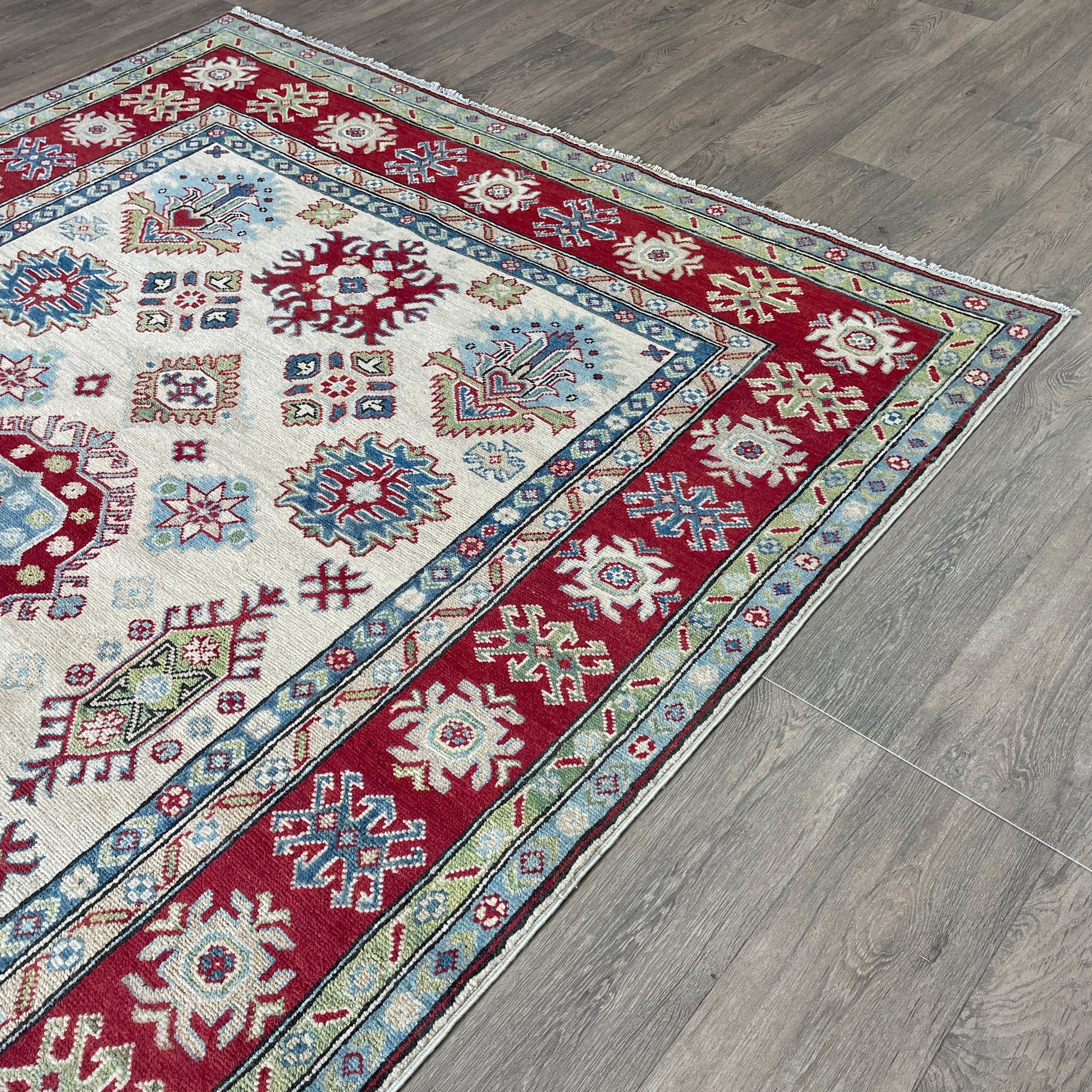 245 x 176 cm | Afghan Kazak Yakash Rug