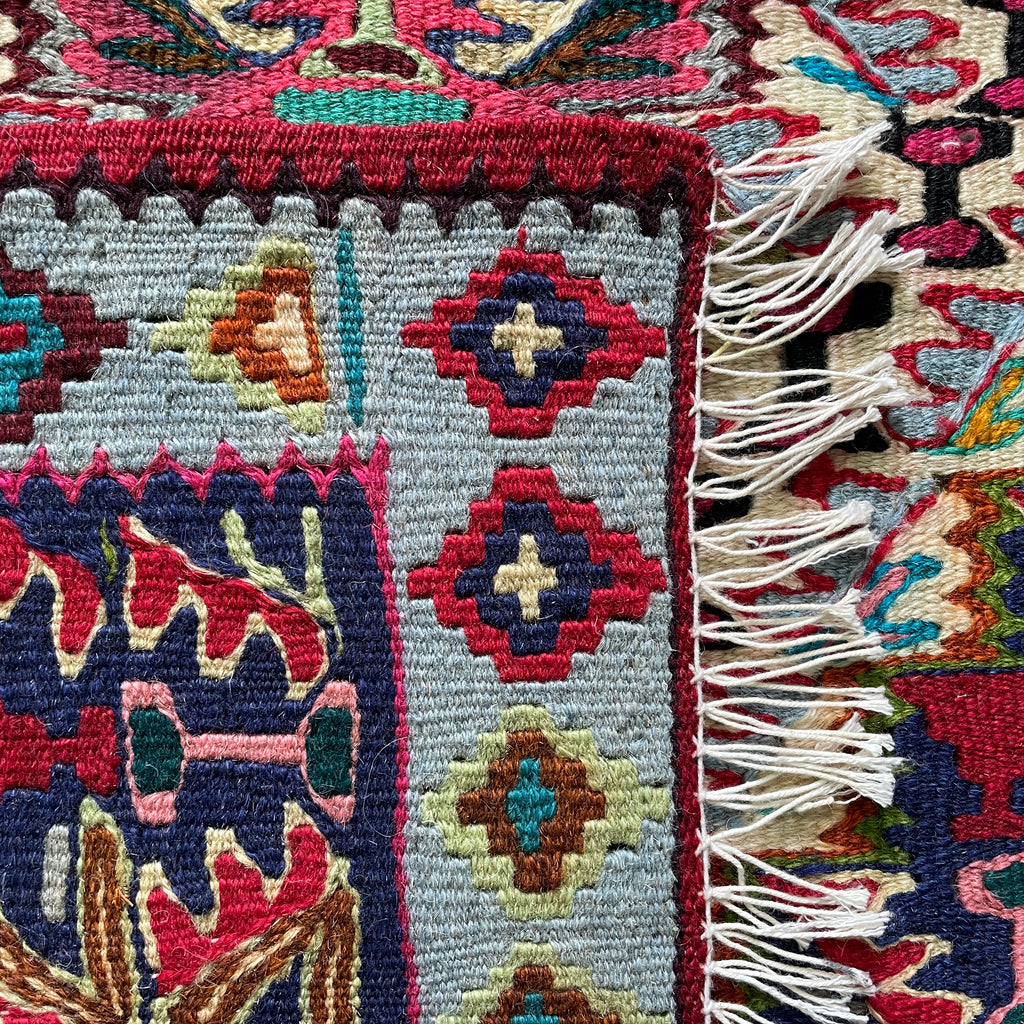 Persian Senneh Kilim Rug