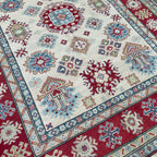 245 x 176 cm | Afghan Kazak Yakash Rug - Khorasan Rugs