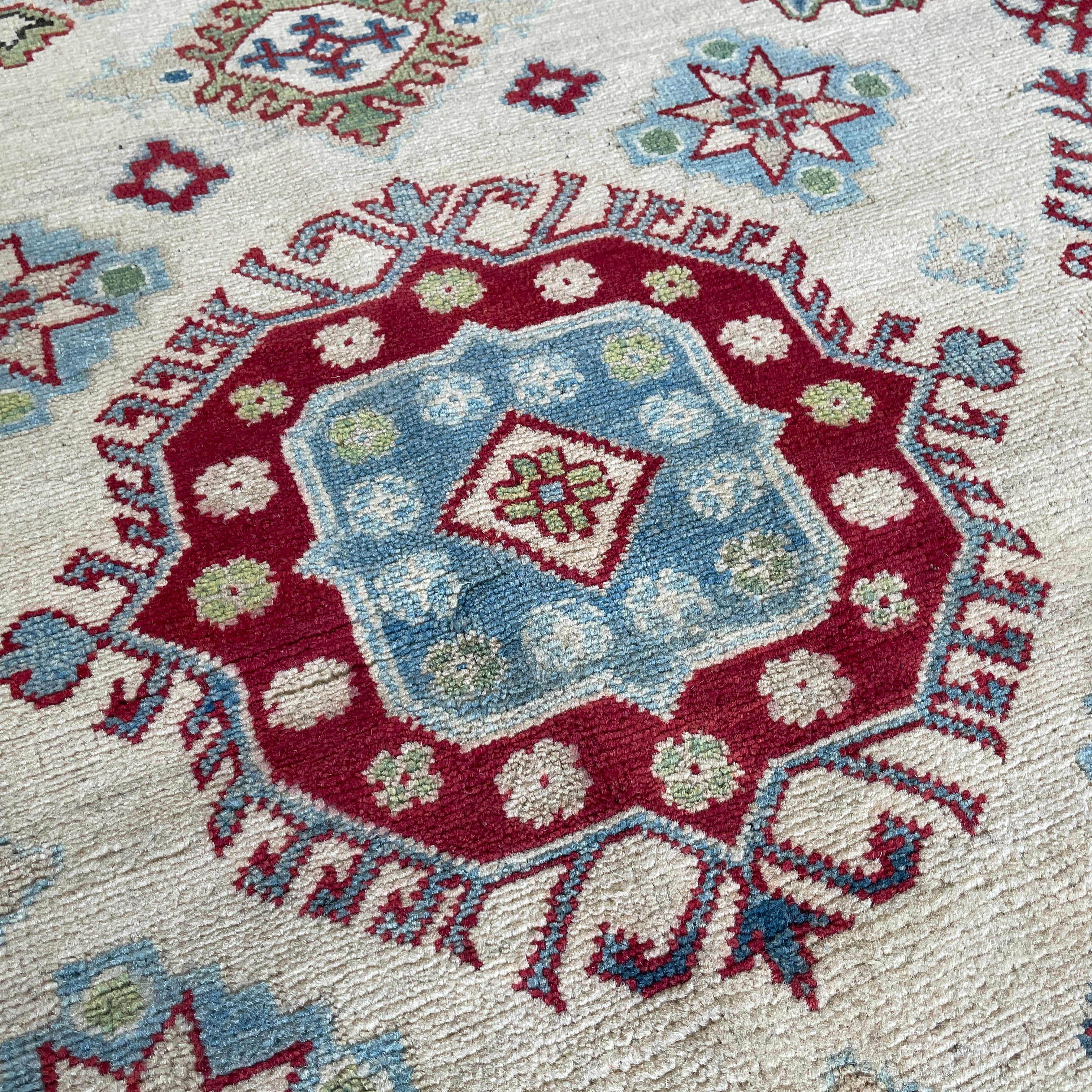 245 x 176 cm | Afghan Kazak Yakash Rug - Khorasan Rugs