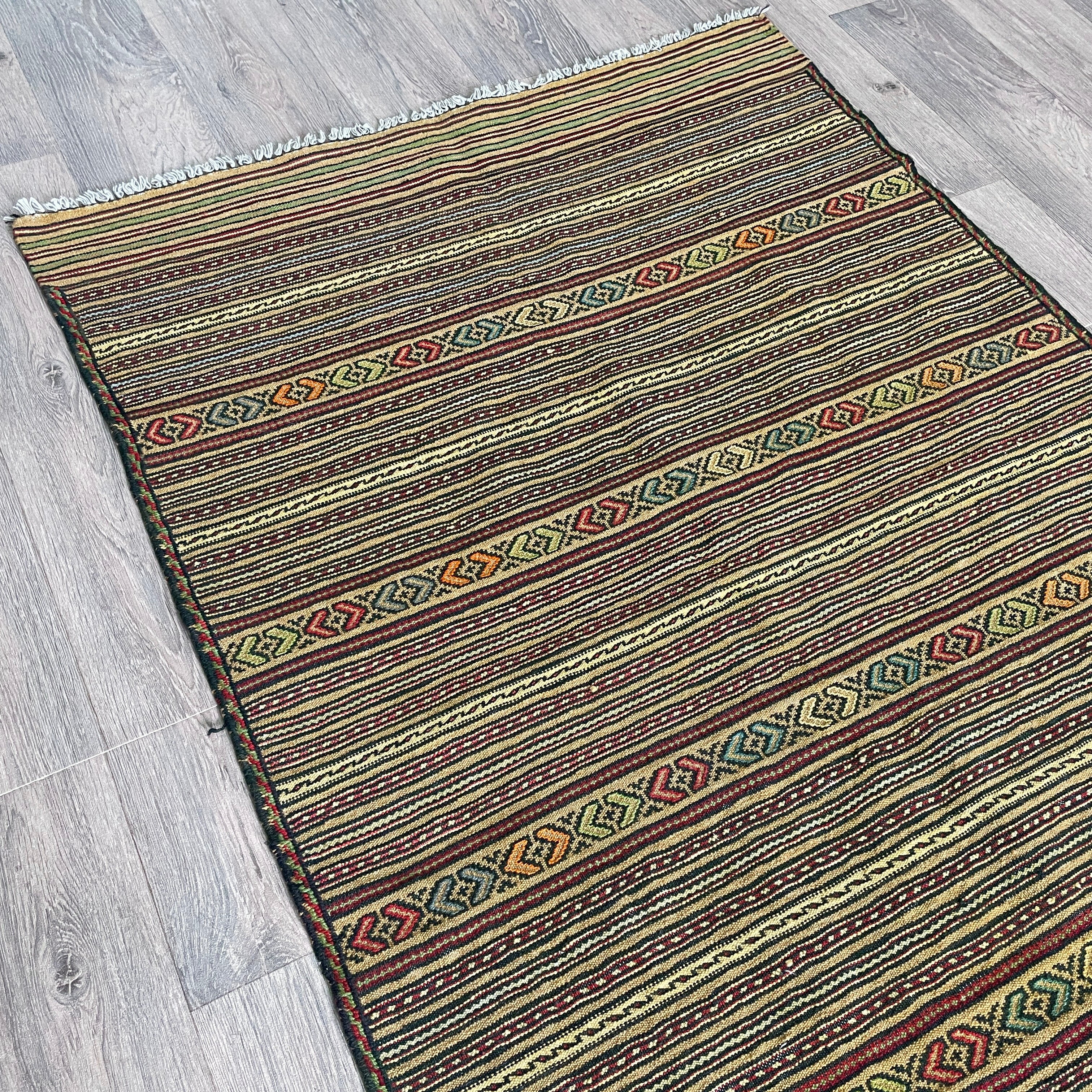 Afghan Jajim Kilim Rug