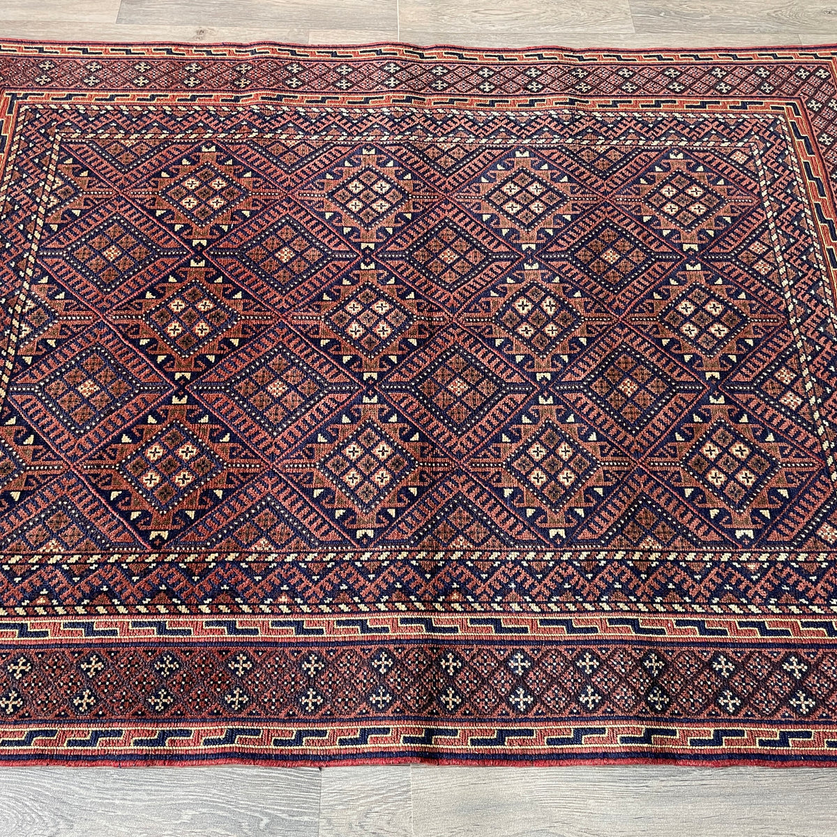 Fine Afghan Mushwani Rug (Belgian Wool)