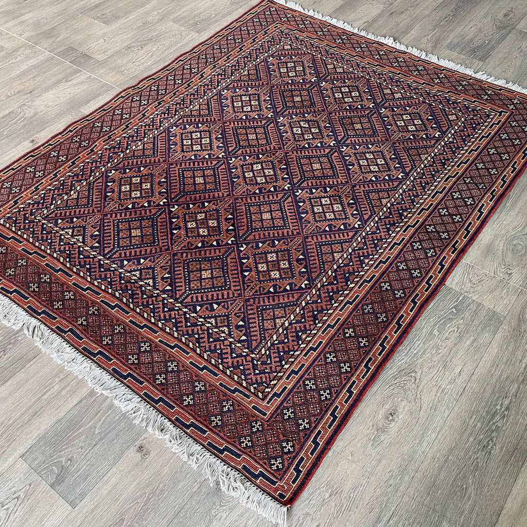 Fine Afghan Mushwani Rug (Belgian Wool)