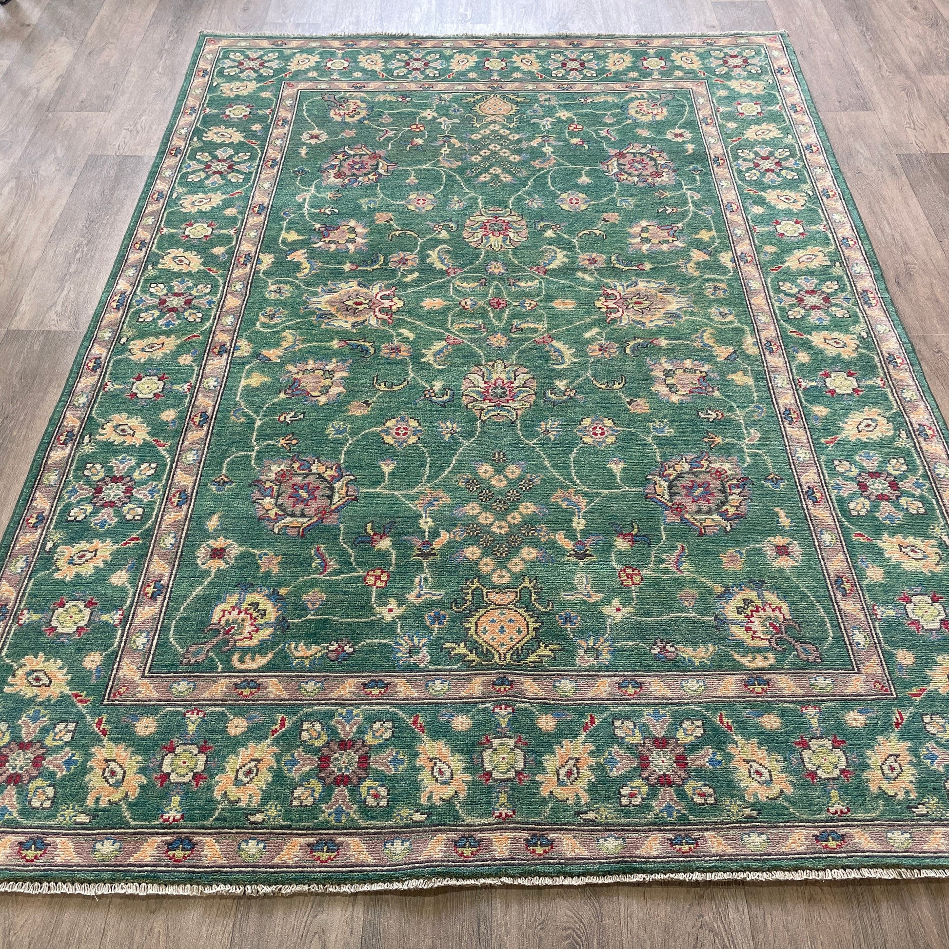 238 x 168 cm | Afghan Ziegler Rug