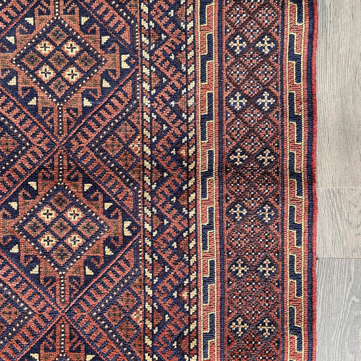 Fine Afghan Mushwani Rug (Belgian Wool)