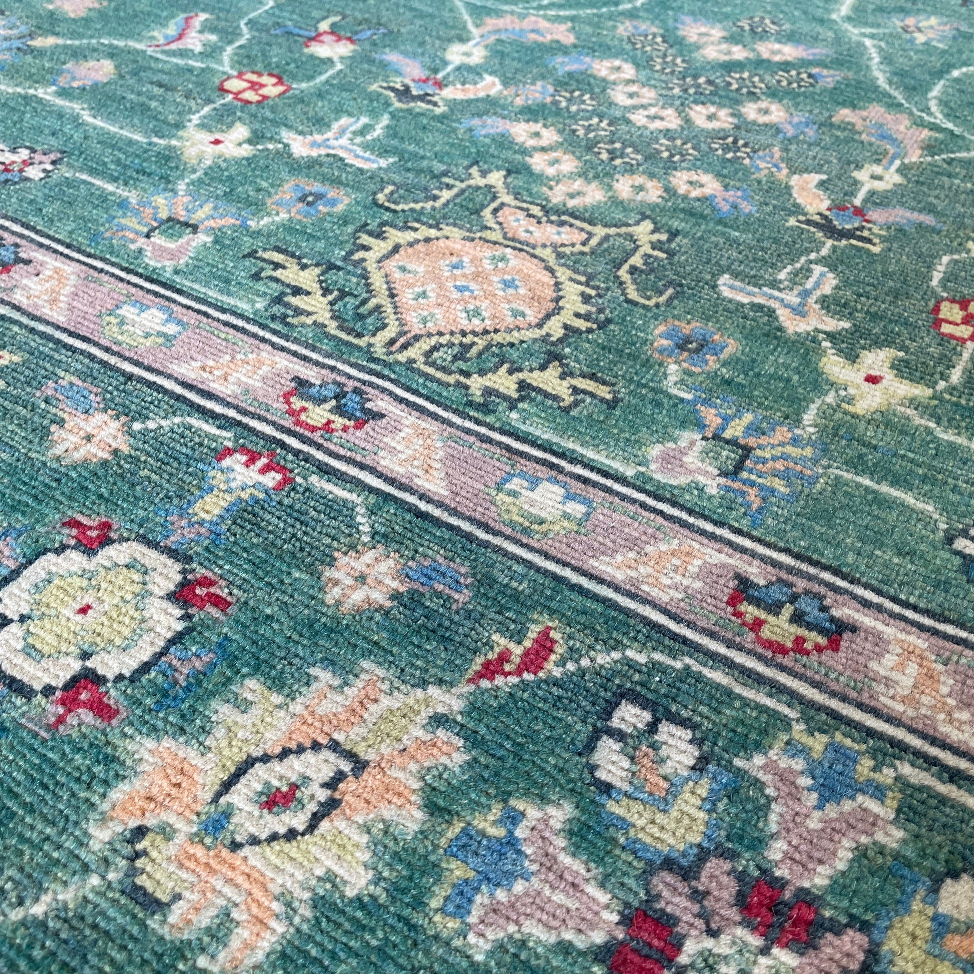 238 x 168 cm | Afghan Ziegler Rug