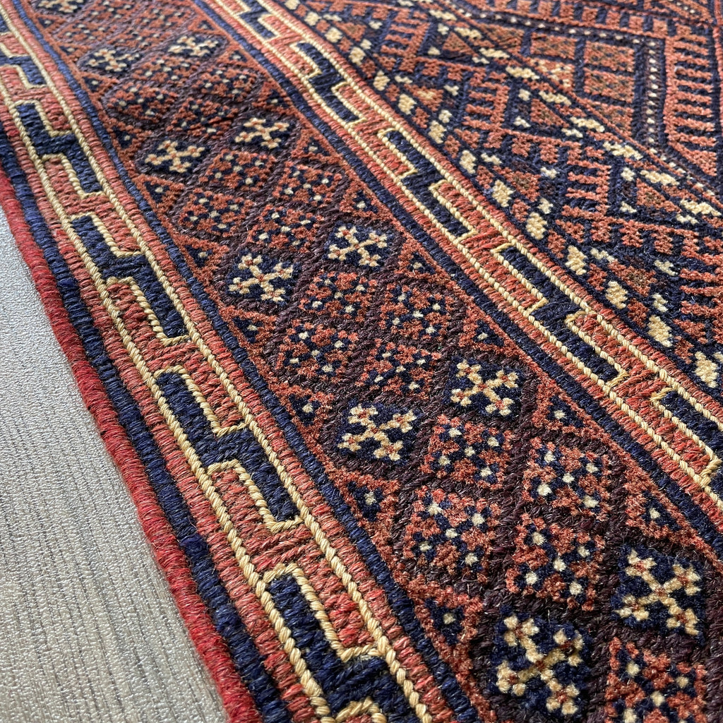 Fine Afghan Mushwani Rug (Belgian Wool)