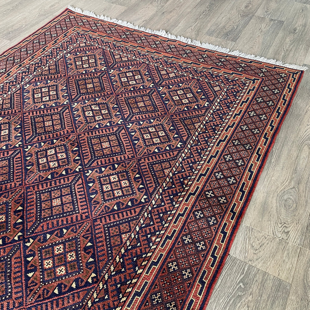 Fine Afghan Mushwani Rug (Belgian Wool)