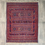 Fine Afghan Mushwani Rug (Belgian Wool)