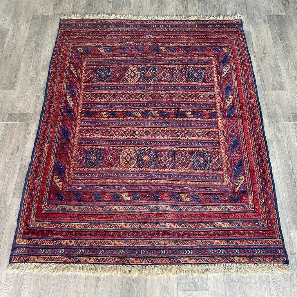 Fine Afghan Mushwani Rug (Belgian Wool)