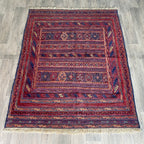 Fine Afghan Mushwani Rug (Belgian Wool)